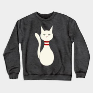 Bowling Pin Cat Crewneck Sweatshirt